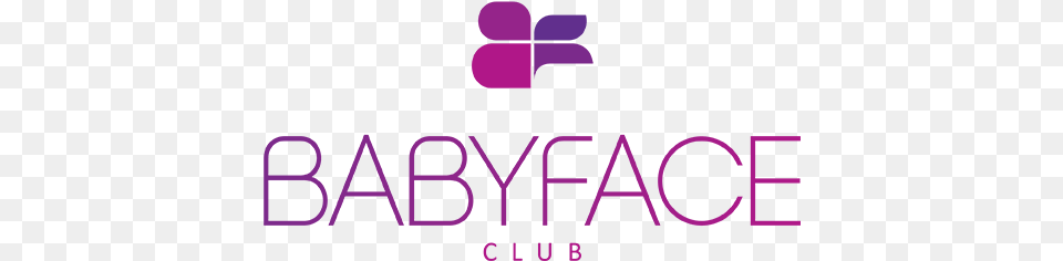 Babyface Club Babyface Semarang Logo, Purple, Light Free Png