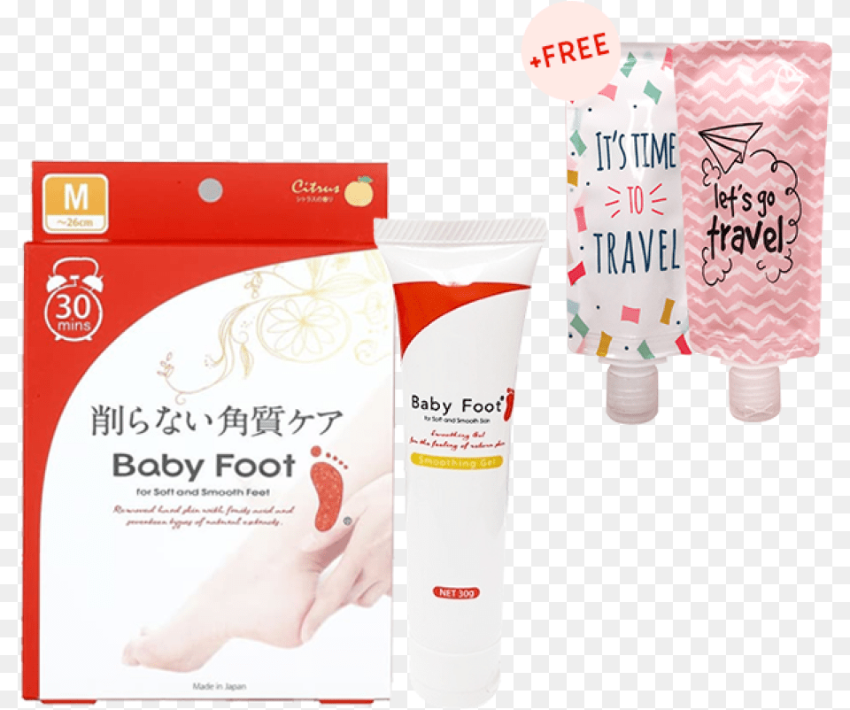 Babyfoot Easy Pack, Bottle, Lotion Free Png