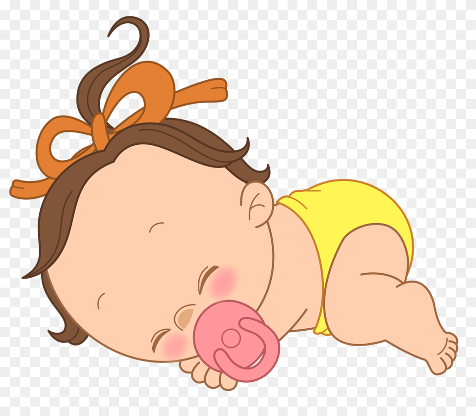 Babygirl Clip Art Baby Baby Shower, Person, Sleeping Png Image