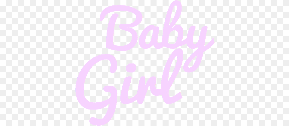 Babygirl Pink Cute Cutie Girly Text Calligraphy, Handwriting, Animal, Dinosaur, Reptile Free Png Download