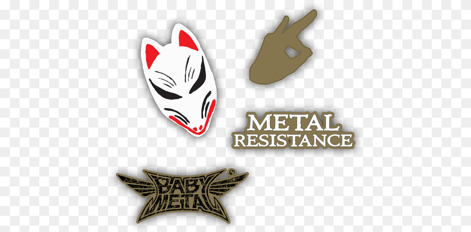 Babymetal Automotive Decal, Animal, Cat, Mammal, Pet Free Png Download