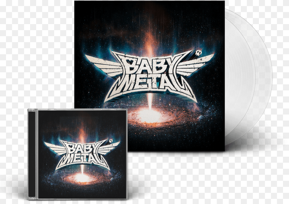 Babymetal Metal Galaxy Vinyl, Logo, Emblem, Symbol, Person Free Png Download