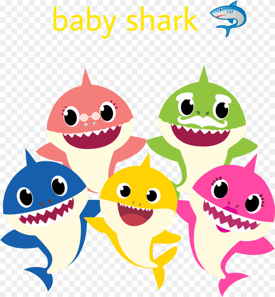 Babyshark Transparent Background Baby Shark Clipart, Art, Graphics Png
