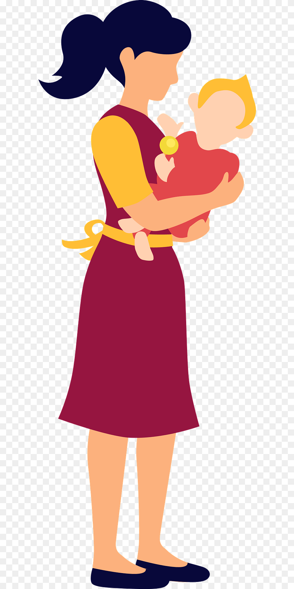 Babysitter Clipart, Adult, Female, Person, Woman Png