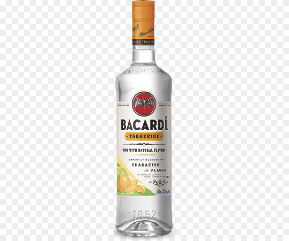 Bacard Tangerine 750ml Bacardi Coconut Rum, Alcohol, Beverage, Gin, Liquor Png