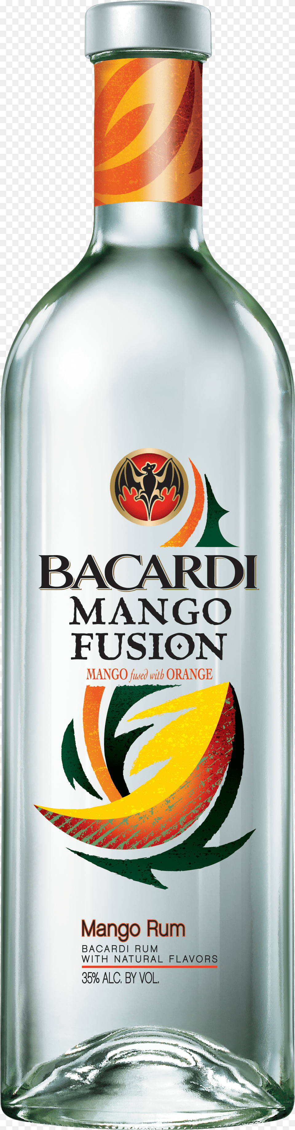 Bacardi Mango Fusion Rum Bacardi Dragon Berry, Alcohol, Beverage, Liquor, Milk Free Transparent Png