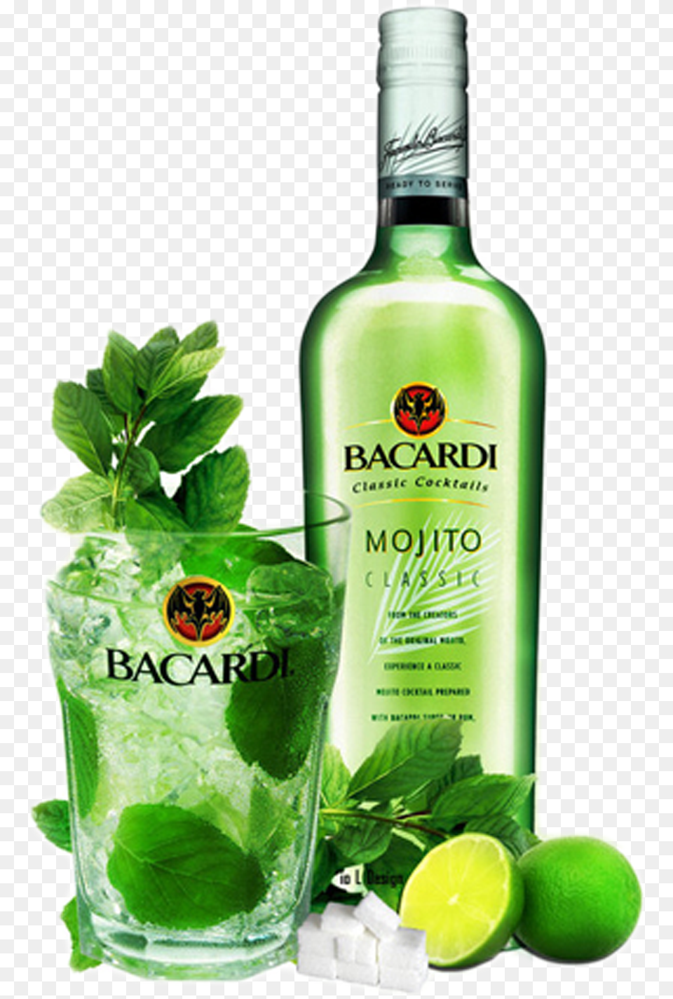 Bacardi Mojito 70 Clspain Bacardi Mojito, Alcohol, Beverage, Cocktail, Plant Free Png
