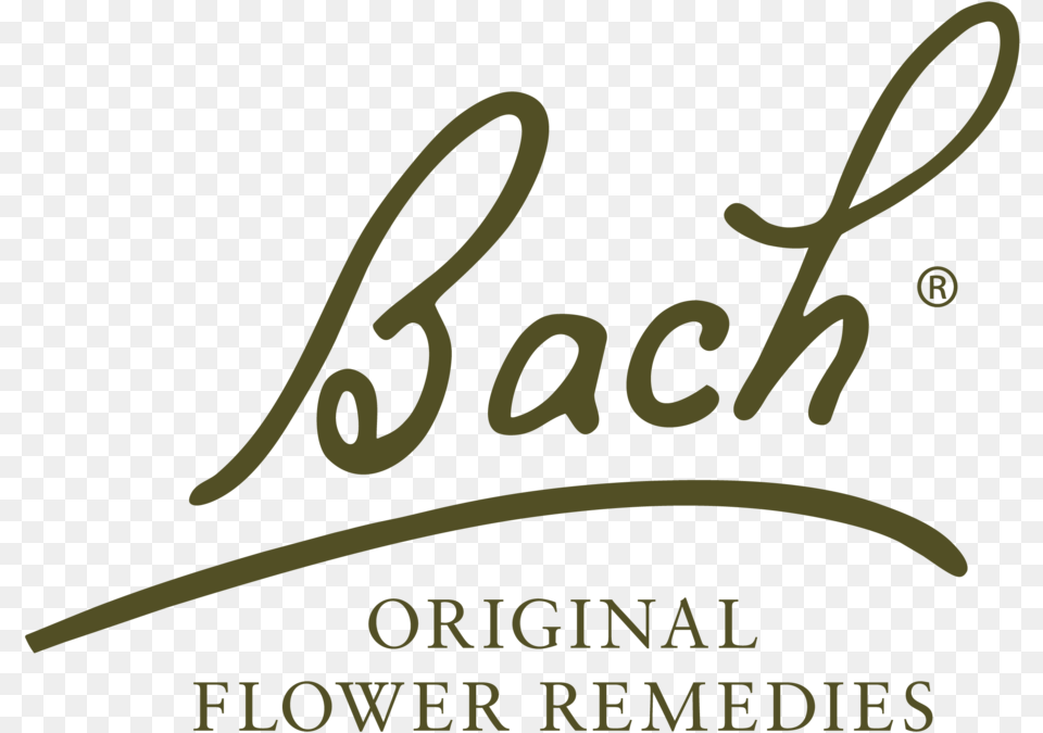 Bach Flowers Logo Bach Flower Logo, Text, Handwriting Free Png Download