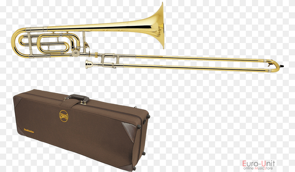 Bach Stradivarius Tenor Trombone, Musical Instrument, Brass Section, Accessories, Bag Free Png