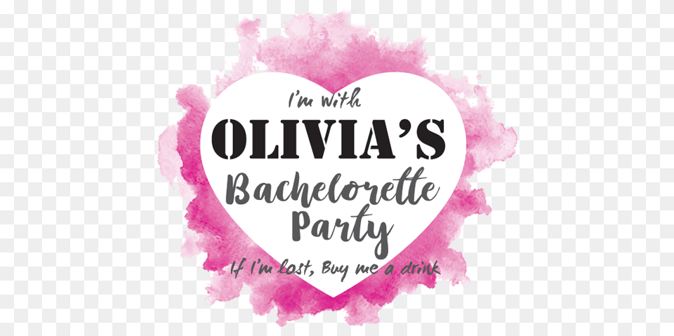 Bachelorette Party Heart Free Png Download