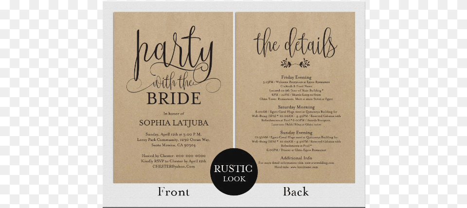 Bachelorette Party Template Example Image Calligraphy, Advertisement, Poster, Text, Book Png