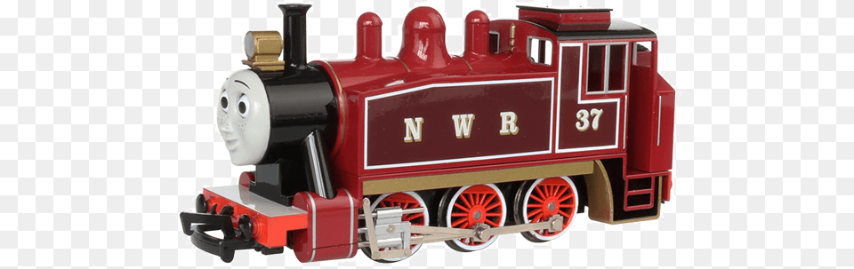 Bachmann Rosie Red W Moving Eyes Thomas Amp Friends Red Thomas And Friends Rosie, Railway, Locomotive, Vehicle, Train Free Png Download