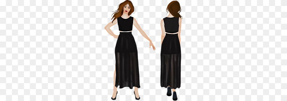 Back Adult, Person, Formal Wear, Female Png