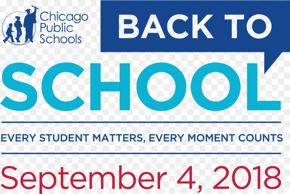 Back 2 School Campaign Cps Back To School 2018, Advertisement, Scoreboard, Text Free Png Download