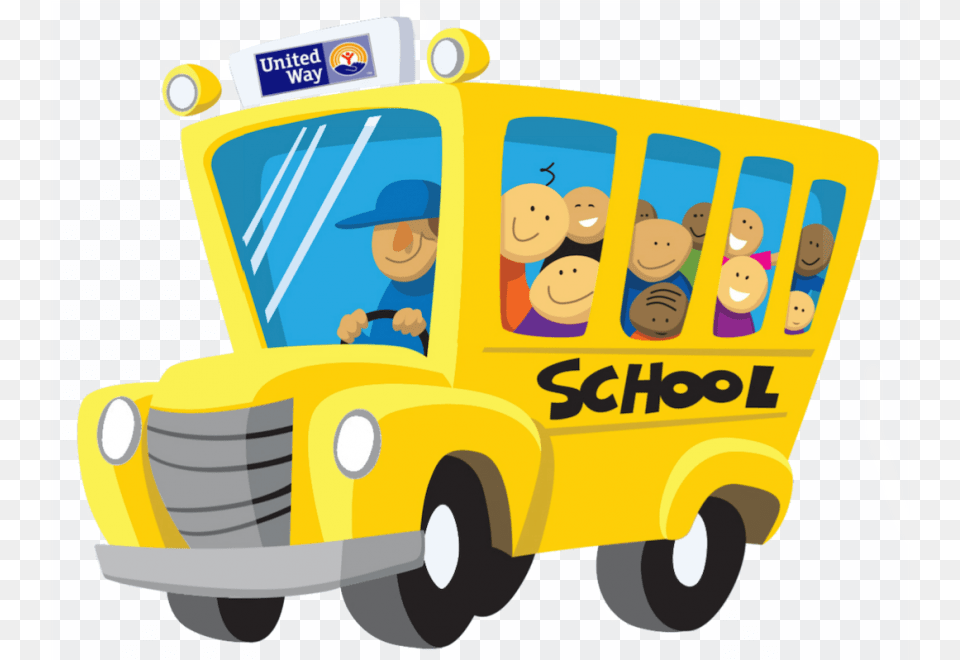 Back 2 School Project School Bus Clipart, School Bus, Transportation, Vehicle, Person Png