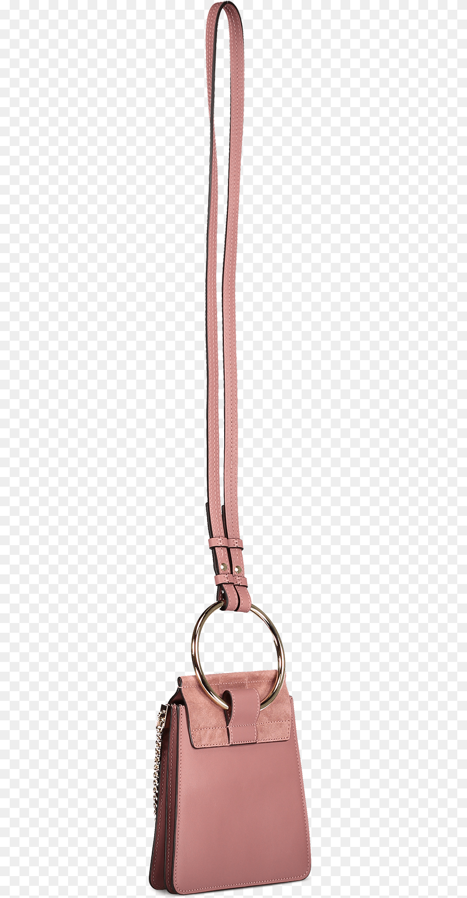 Back Angled View Of Chlo Faye Bracelet Bag Rusty Shoulder Bag, Accessories, Handbag, Purse Png Image