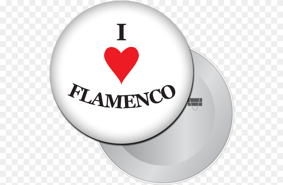 Back Button I Love Flamenco Button Magnet Love Emblem, Logo Png Image