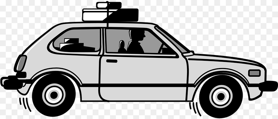Back Car Driving Car Driving Cartoon, Transportation, Vehicle, Person, Machine Free Transparent Png