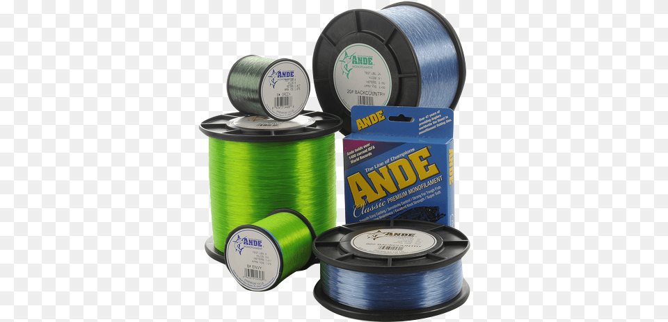 Back Country Moss Green Filler Spool Ande Monofilament Back Country Blue 4 Lb Test 18 Lb, Wire Free Png