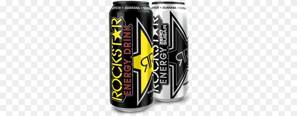 Back Factory Monster Energy Rockstar Energy Drink, Alcohol, Beer, Beverage, Can Png