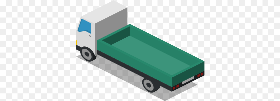 Back Farm Lorry Rural Truck Vehicle Icon Truck Isometric, Trailer Truck, Transportation Free Png