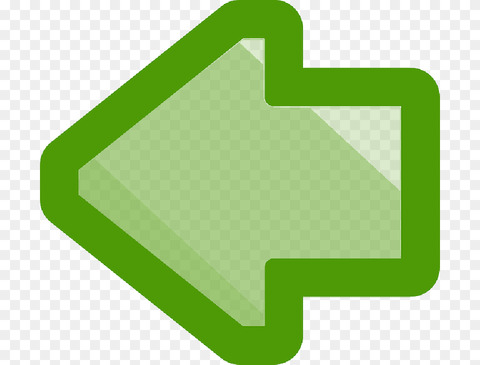 Back Green Flat Icon Left Right Arrow Cartoon, Symbol, Recycling Symbol Free Transparent Png