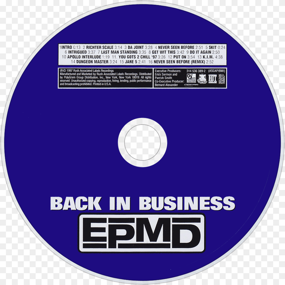 Back In Business Us, Disk, Dvd Png