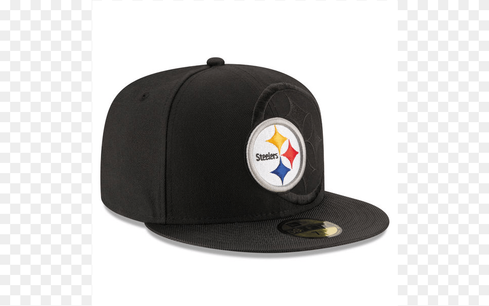 Back New Era Pittsburgh Steelers 59fifty Nfl Sideline Black, Baseball Cap, Cap, Clothing, Hat Free Png