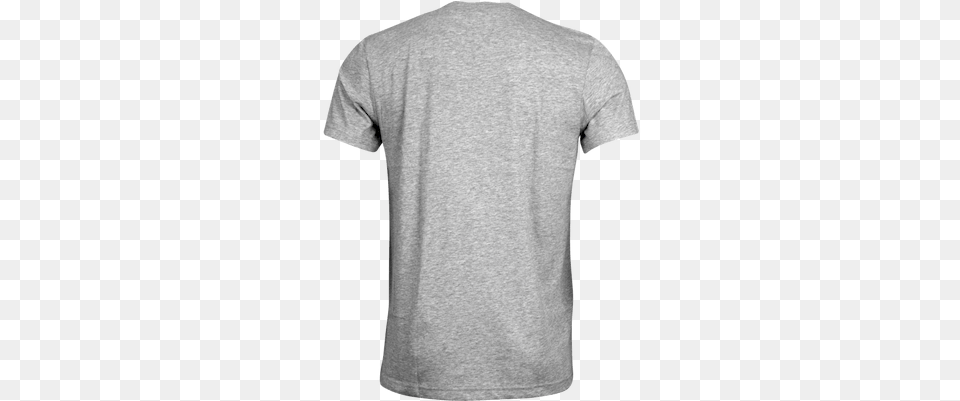 Back Of Grey Tshirt, Clothing, T-shirt, Shirt Free Png