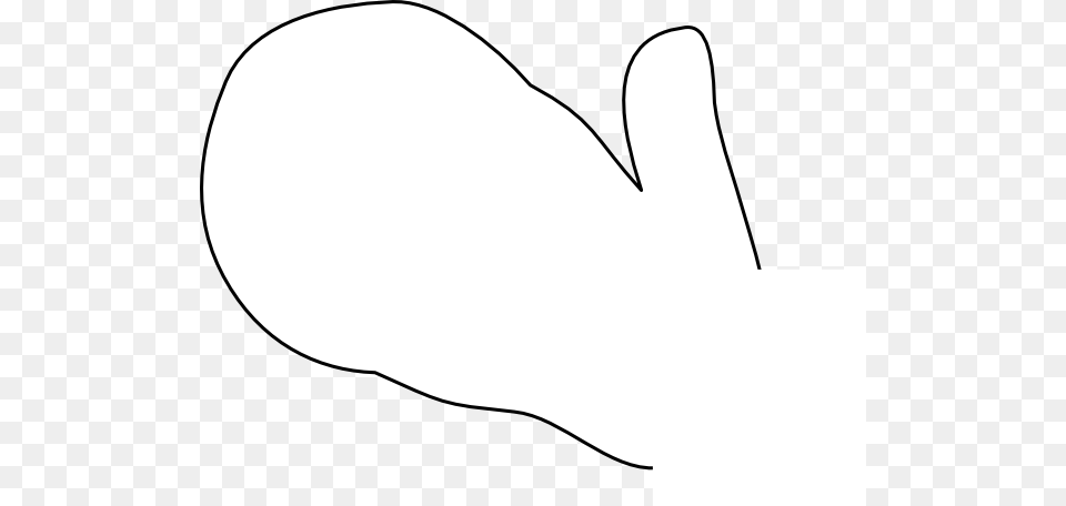 Back Of Hand Outline, Animal, Mammal, Rabbit Png Image