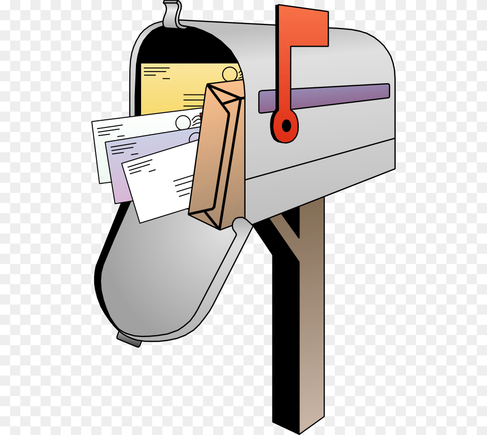 Back Of Postcard Clipart, Mailbox, Gas Pump, Machine, Pump Free Transparent Png