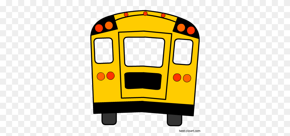 Back Of School Bus Clipart, School Bus, Transportation, Vehicle Free Png