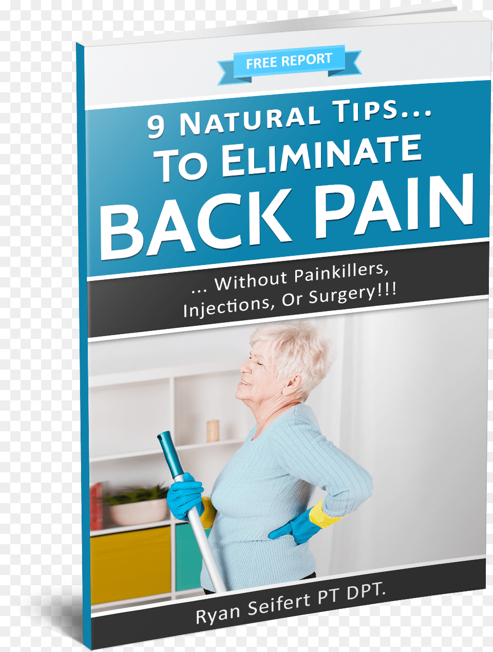 Back Pain Book, Cleaning, Clothing, Glove, Person Png Image