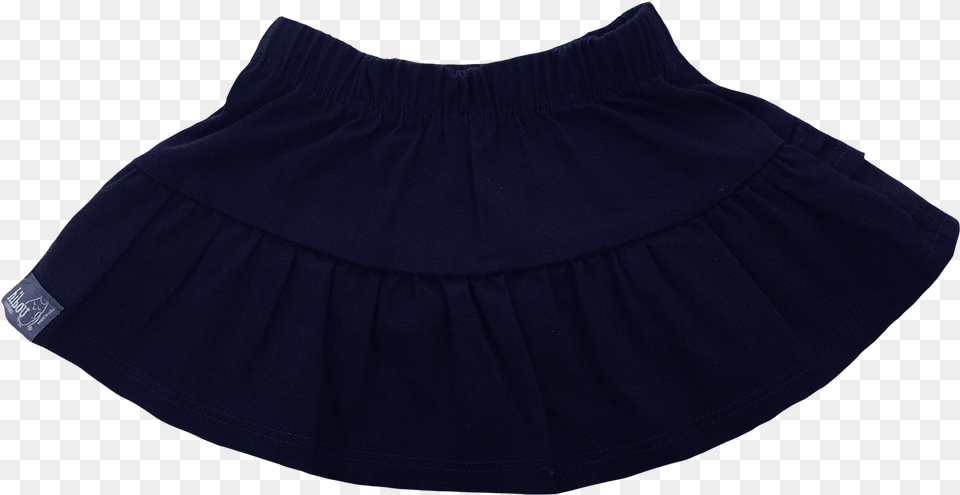 Back Ruffle Skirt Navy Twill Miniskirt, Clothing, Blouse Png