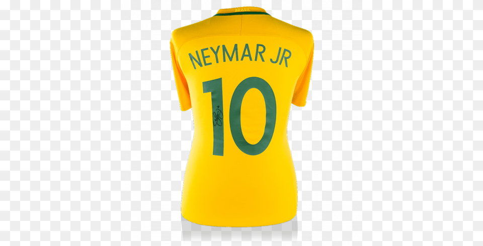 Back Side Of Brazil Hersey, Clothing, Shirt, T-shirt, Jersey Free Png Download