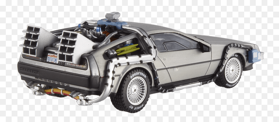 Back To Future Back To The Future Car, Alloy Wheel, Vehicle, Transportation, Tire Png Image