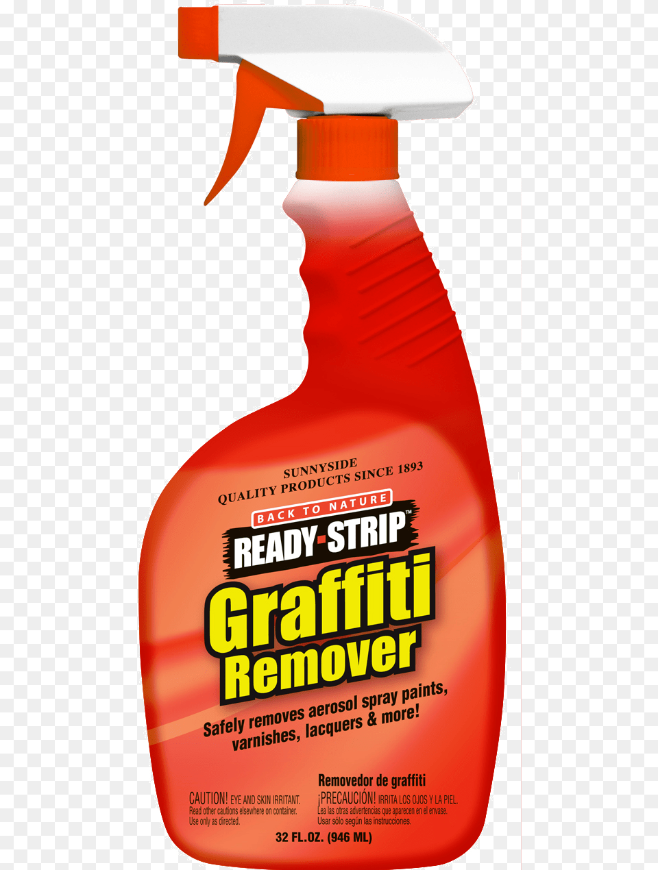 Back To Nature Ready Strip Graffiti Remover Sunnyside Corporation 32 Ounce Ready Strip Rust, Food, Ketchup, Can, Spray Can Free Png Download