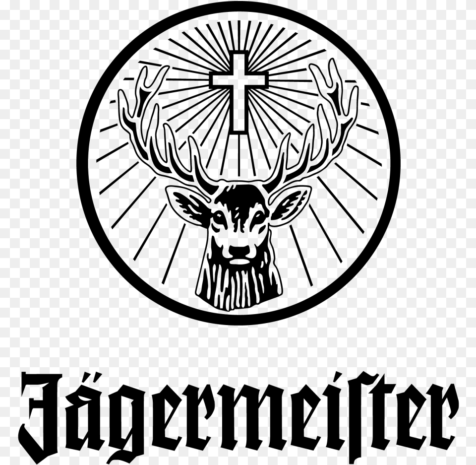 Back To Overview Jgermeister Logo, Emblem, Symbol, Cross Png Image