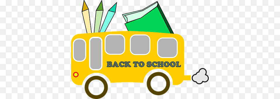 Back To School Bus, Transportation, Vehicle, School Bus Free Transparent Png