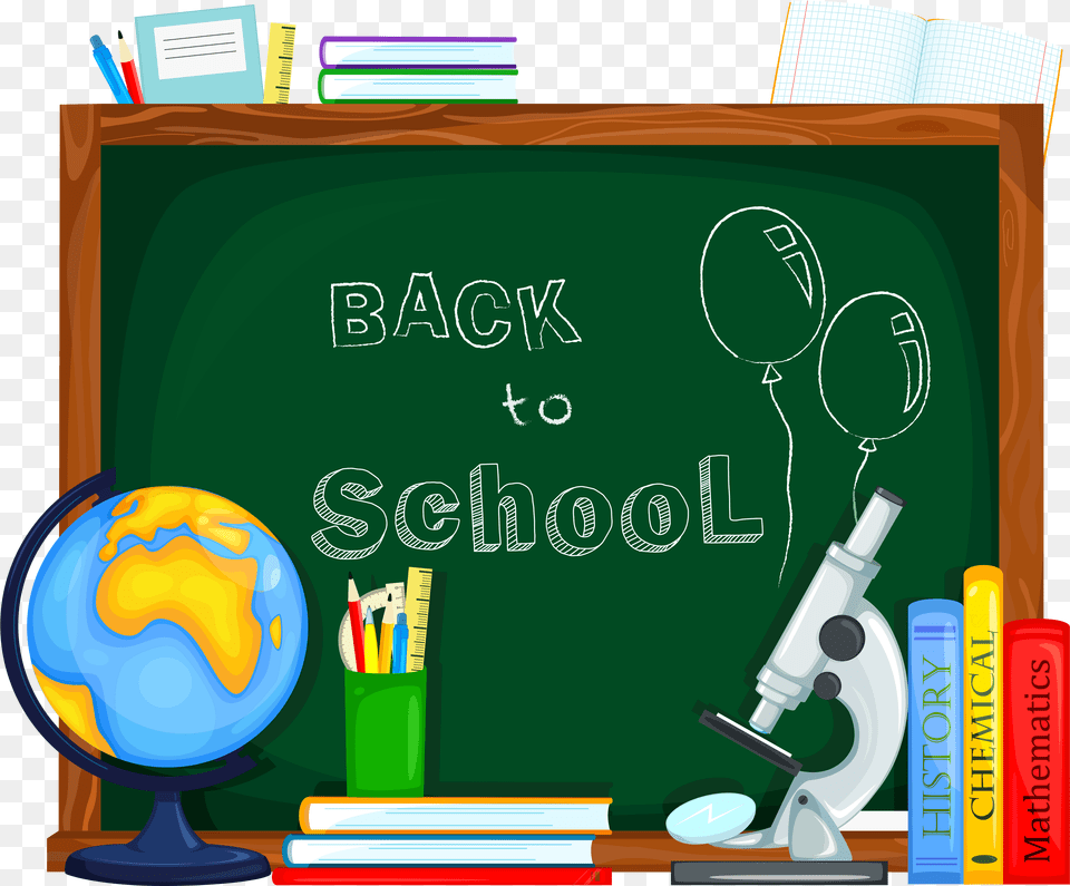 Back To School Back To School Clipart, Blackboard Png