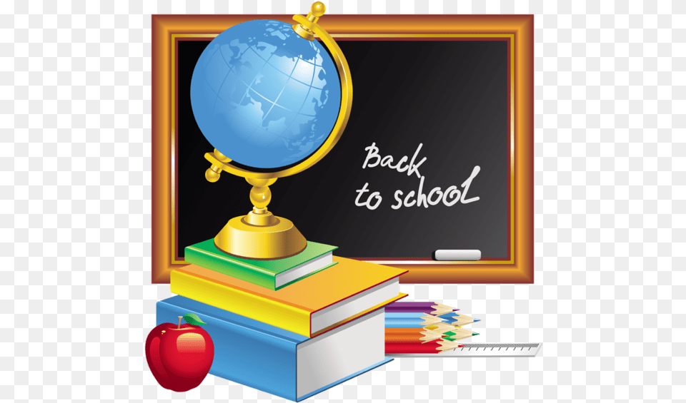 Back To School Back To School Vector, Sphere, Astronomy, Globe, Outer Space Png