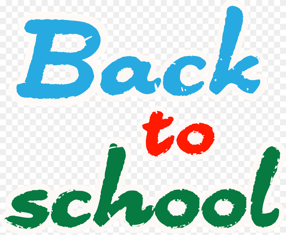 Back To School Clipart Download, Logo, Sticker, Text Free Transparent Png