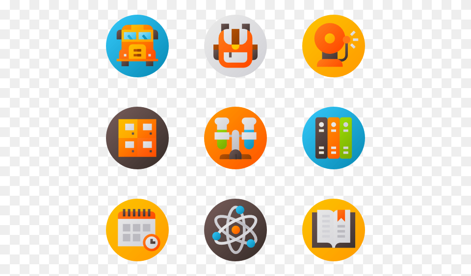 Back To School Icon Packs Free Png