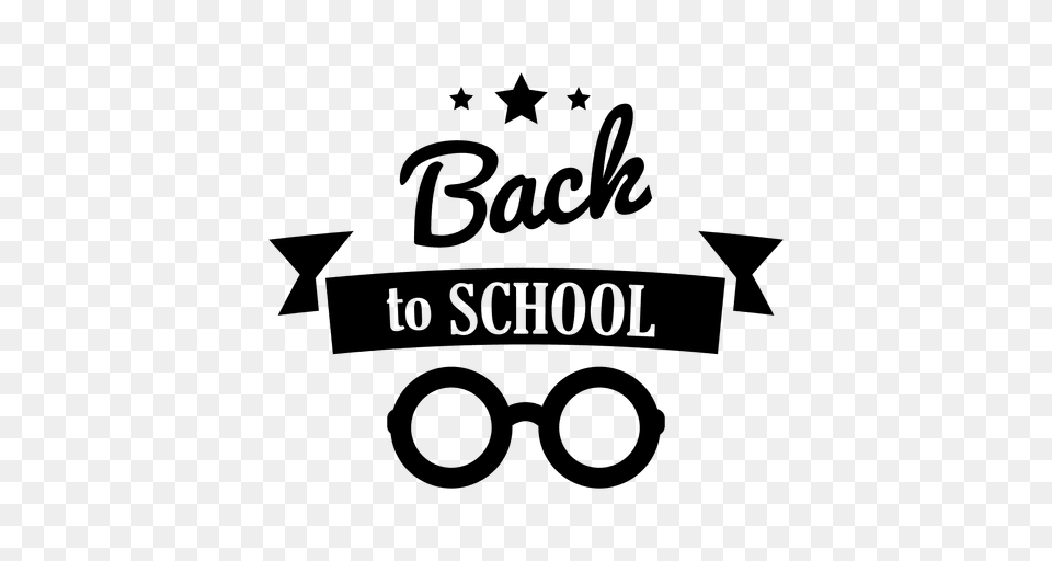 Back To School Label, Logo, Symbol Free Png