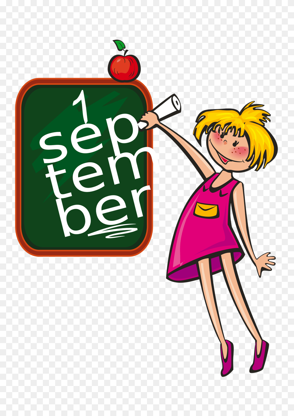 Back To School On September Icons, Book, Publication, Comics, Adult Free Transparent Png