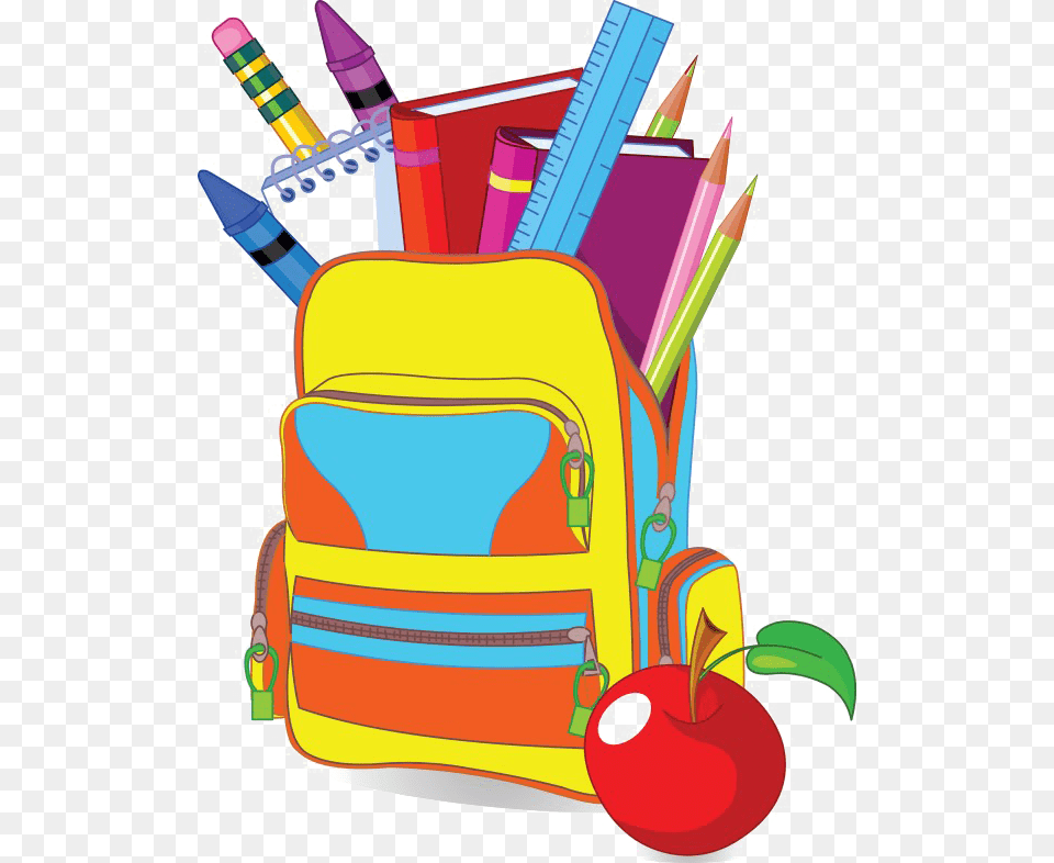 Back To School Shopping Photos Clipart Back To School, Bag, Pencil, Backpack Free Transparent Png