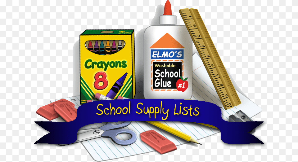 Back To School Supplies, Bottle, Cosmetics, Perfume Png Image