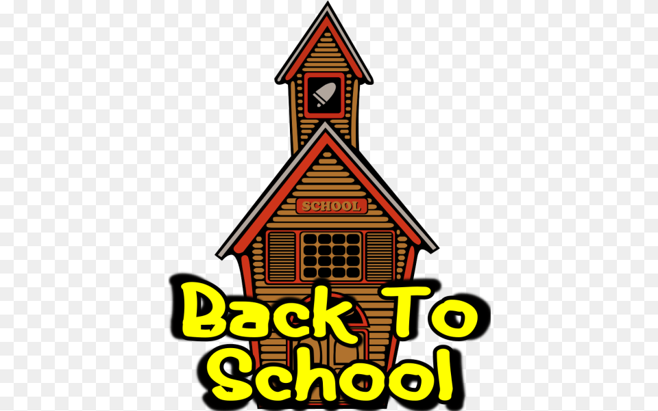 Back To School Svg Clip Art For Good Luck For The New Term, Architecture, Building, Clock Tower, Tower Free Png Download