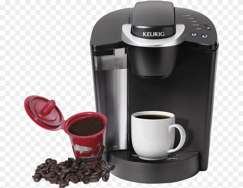 Back To Shop Keurig K55 K Cup Coffee Maker Black, Beverage, Coffee Cup Free Transparent Png
