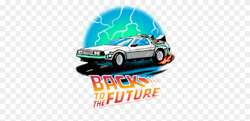 Back To The Future Bttf Airbrush Juniors T Shirt, Machine, Spoke, Vehicle, Car Png Image